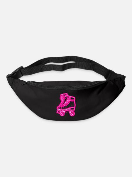 Pink Skates 94art - Gürteltasche - Schwarz