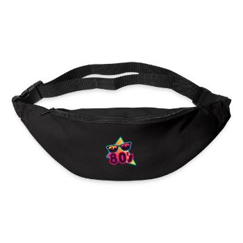 80s Sunglasses 80s Outfir 80s Theme Party 80s - Bum bag - black - Front
