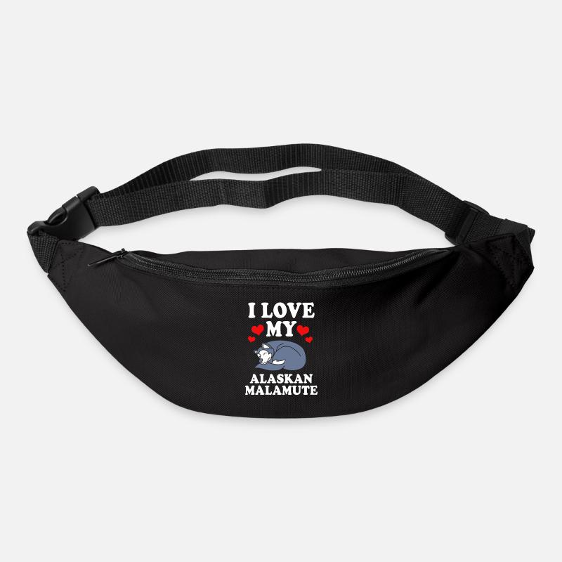 Malamute - Gürteltasche - Schwarz