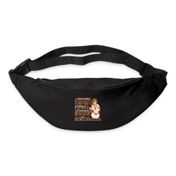 Anime Anime Girl Anime Girl Anime Clothing - Bum bag - black - Front
