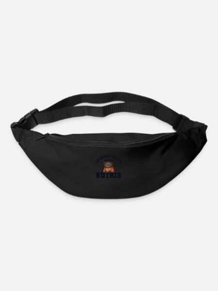 Mir reichts ich geh zum Nutria Sumpfbiber Biber - Gürteltasche - Schwarz