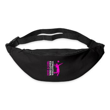 Volley-ball volleyball fille de beach volley - Sac banane - noir - Devant