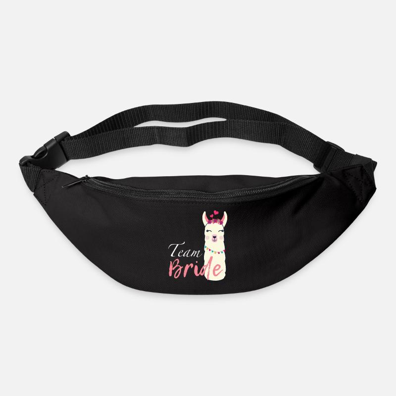 Team Bridal Alpaca Bachelor Party Girlfriends - Bum bag - black