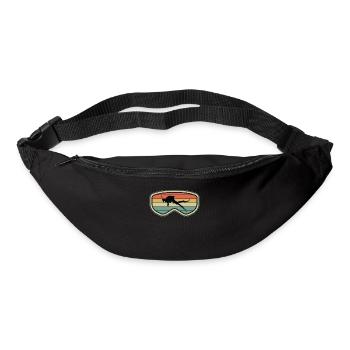 Plongeur Plongeur Lunettes de plongée - Sac banane - noir - Devant