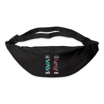 Professeur de biologie Biologiste Microbiologie Biologiste - Sac banane - noir - Devant