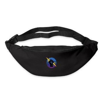 Elektriker Elektroniker Vintage Retro Premium - Gürteltasche - Schwarz - Vorne
