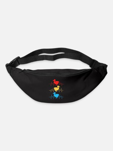 Dodo Geschenk Vogel Urzeit Fossil Archäologie Geek - Gürteltasche - Schwarz