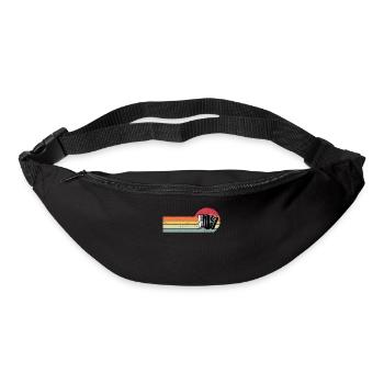 Akkordeon - Gürteltasche - Schwarz - Vorne