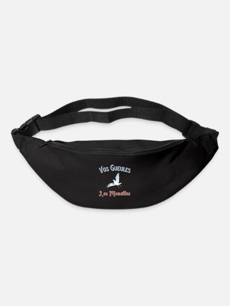 Vos Gueules Les Mouettes - Sac banane - noir
