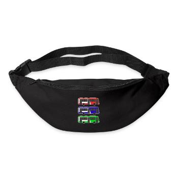 Bus - Gürteltasche - Schwarz - Vorne