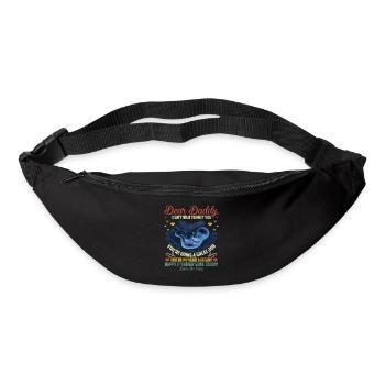 Love The Bump Dad - Bum bag - black - Front
