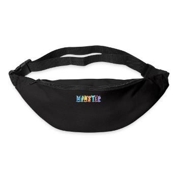 Monster Daddy and Baby Matching - Bum bag - black - Front