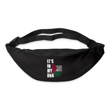 Free Palestine Palestina Liberté - Sac banane - noir - Devant