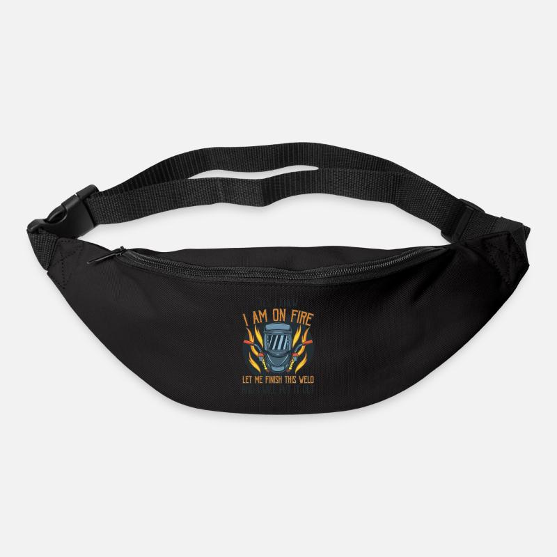 schweißen metallbauer schlosser - Gürteltasche - Schwarz