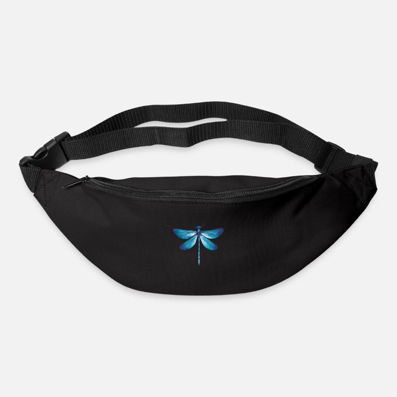 Libellules Insectes nature Entomologiste Biologiste - Sac banane - noir