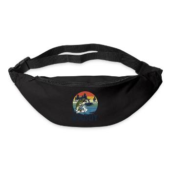 Fishing Daddy Matching - Gürteltasche - Schwarz - Vorne