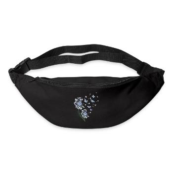 Cottagecore Aesthetic Löwenzahn - Gürteltasche - Schwarz - Vorne