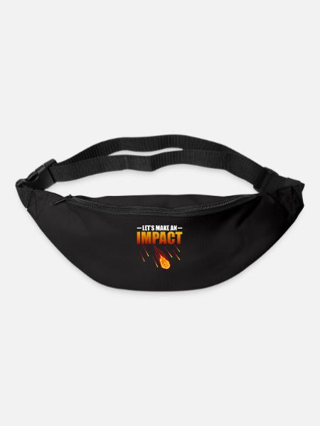 Faisons un météorite drôle - Sac banane - noir
