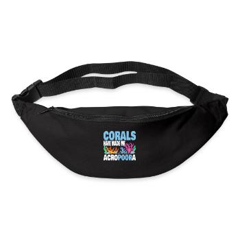 Aquarium Keeper Marine Life Saltwater Reef - Bum bag - black - Front