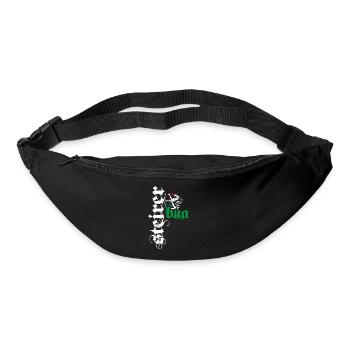Steirerbua Steiermark Steirer Bua Bekleidung - Gürteltasche - Schwarz - Vorne
