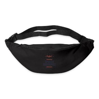 Speech Therapist Gift Funny Job Title Profession - Bum bag - black - Front