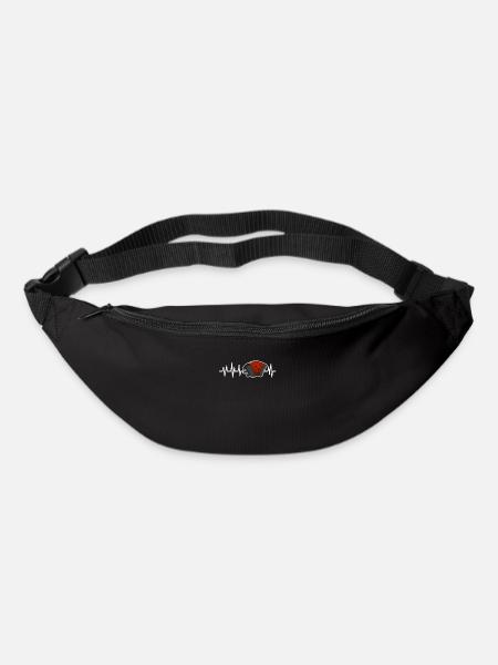 Accordéon Battement de coeur - Sac banane - noir