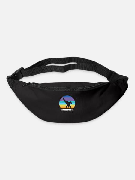 Gymnastics Parkour Sports Freerunning - Bum bag - black