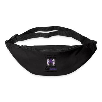 La mucoviscidose combattant la mucoviscidose - Sac banane - noir - Devant