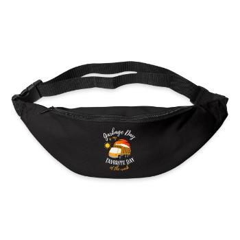 Garbage Day is my Favorite Day Of The Week graphic - Bum bag - black - Front