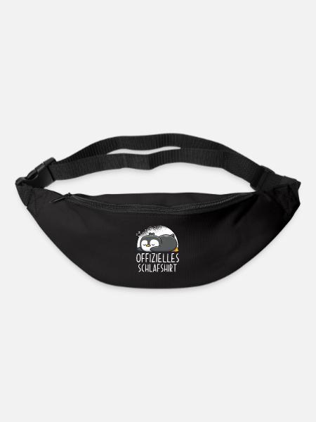 Offizielles Schlafshirt Pinguin - Gürteltasche - Schwarz