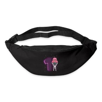 I'M ALREADY 1 1 birthday space 1 year - Bum bag - black - Front