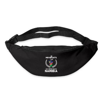 Mir reichts ich reise nach Namibia GeschenkMir rei - Gürteltasche - Schwarz - Vorne
