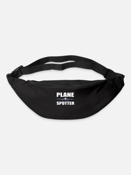 Planespotter - Gürteltasche - Schwarz