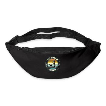 SUP DOGGIE PADDLE pour padddler stand-up avec chien - Sac banane - noir - Devant