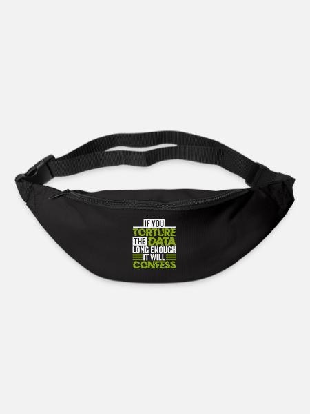 Statisticians and statistics - Bum bag - black