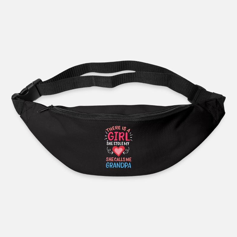 Opa Großvater Vatertag - Gürteltasche - Schwarz