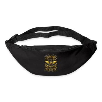 Geboren in 1981 Jahrgang 1981 - Gürteltasche - Schwarz - Vorne