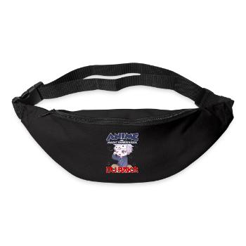 Anime Macht Sympathisch Du Baka Anime Merch - Gürteltasche - Schwarz - Vorne