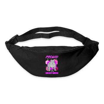 American Bully Mom Dog Owner Dog Gift - Bum bag - black - Front