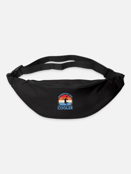 Badminton Dad Federball - Gürteltasche - Schwarz