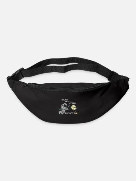 Space Weltraum - Gürteltasche - Schwarz