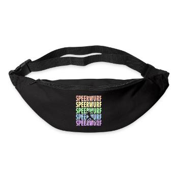 Speerwurf Speerwerfen Speerwerfer - Gürteltasche - Schwarz - Vorne