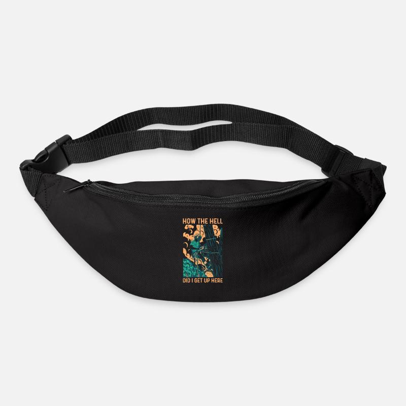 Baumklettern Baumpfleger Arborist Baumkletterer - Gürteltasche - Schwarz