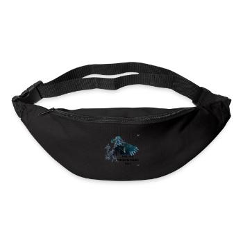 FEEL THE FREEDOM INSIDE YOU - Bum bag - black - Front