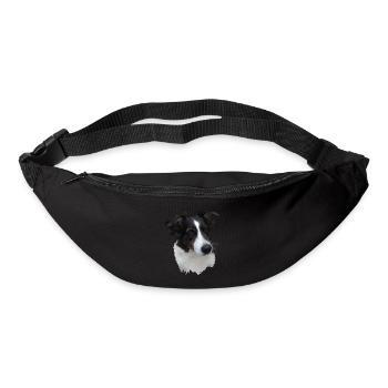 Lumpi,black/white with brown eyes - Bum bag - black - Front