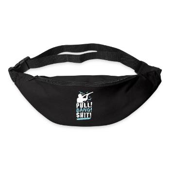 Clay Pigeon Shooting Skeet Shooting Shooting - Bum bag - black - Front