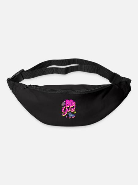 80s - Bum bag - black