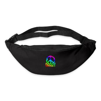 Hippie - Gürteltasche - Schwarz - Vorne
