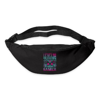 18th Birthday Level 18 Gamer Gaming Gaming - Bum bag - black - Front