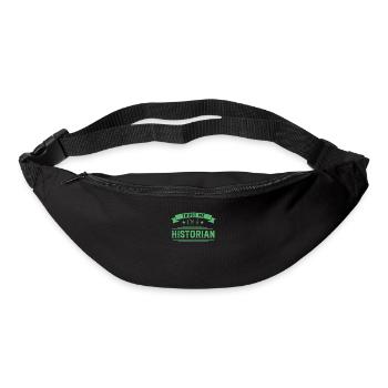 Crois-moi je suis historien histoire - Sac banane - noir - Devant